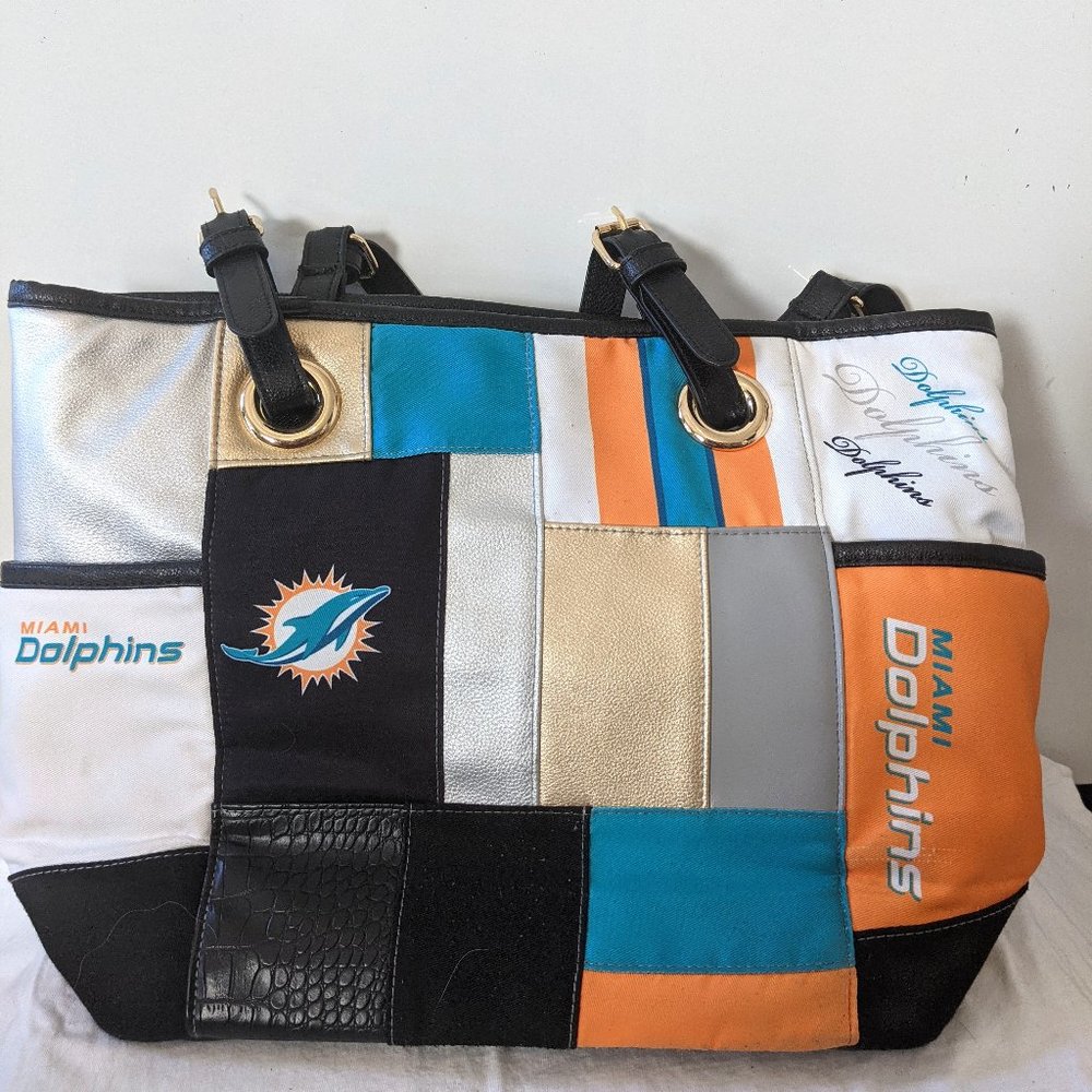 Dolphins For the love of the Game Tote Bag